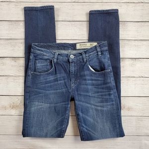 November drake skinny jeans, dark wash